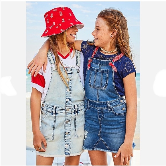 Acid Wash Button Up Skirtall - Picture 3 of 15